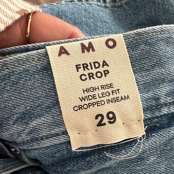 Amo Frida crop Women's Jeans - Picture 7 of 9